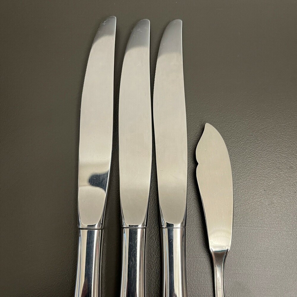Oneida Fremont USA Stainless Steel Knives Butter Knife Lot of 4 - Picture 5 of 7